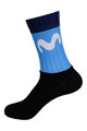 BONAVELO Cyclingclassic socks - MOVISTAR 2018 - blue/black