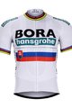 BONAVELO Cycling short sleeve jersey - BORA UCI 2019 KIDS - white