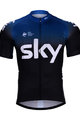 BONAVELO Cycling short sleeve jersey - SKY 2019 KIDS - black/blue