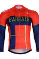 BONAVELO Cycling summer long sleeve jersey - B. MERIDA 2019 SMR - blue/red