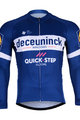 BONAVELO Cycling summer long sleeve jersey - QUICKSTEP 2019 SMR - blue