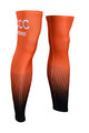BONAVELO Cycling leg warmers - CCC 2019 - black/orange