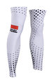 BONAVELO Cycling leg warmers - LOTTO SOUDAL 2019 - white