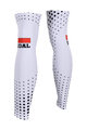 BONAVELO Cycling leg warmers - LOTTO SOUDAL 2019 - white