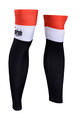 BONAVELO Cycling leg warmers - TREK - black/red/white