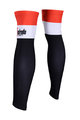 BONAVELO Cycling leg warmers - TREK - black/red/white