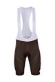 BONAVELO Cycling bib shorts - AG2R 2019 - brown