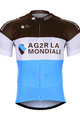 BONAVELO Cycling short sleeve jersey - AG2R 2019 - white/blue/brown