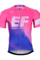BONAVELO Cycling short sleeve jersey - EDUCATION FIRST 2019 - blue/pink