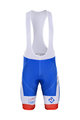 BONAVELO Cycling bib shorts - GROUPAMA FDJ 2019 - blue