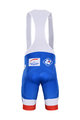 BONAVELO Cycling bib shorts - GROUPAMA FDJ 2019 - blue