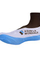 BONAVELO Cycling shoe covers - AG2R 2019 - white/brown/blue