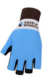 BONAVELO Cycling fingerless gloves - AG2R 2020 - blue/white/brown