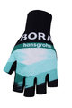 BONAVELO Cycling fingerless gloves - BORA 2020 - black/green