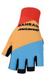 BONAVELO Cycling fingerless gloves - BAHRAIN MCLAREN - yellow/red