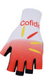 BONAVELO Cycling fingerless gloves - COFIDIS 2020 - red/white