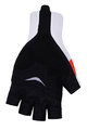 BONAVELO Cycling fingerless gloves - LOTTO SOUDAL - red/black