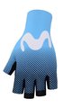 BONAVELO Cycling fingerless gloves - MOVISTAR - blue