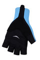 BONAVELO Cycling fingerless gloves - MOVISTAR - blue