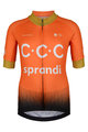BONAVELO Cycling short sleeve jersey - CCC 2020 KIDS - orange