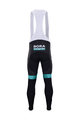 BONAVELO Cycling long bib trousers - BORA 2020 SUMMER - black/green