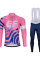 BONAVELO Cycling winter set - EDUCATION F. '20 WNT - blue/black/pink