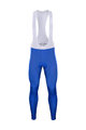 BONAVELO Cycling long bib trousers - QUICKSTEP 2020 SMR - blue
