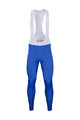 BONAVELO Cycling long bib trousers - QUICKSTEP 2020 WNT - blue