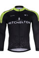 BONAVELO Cycling winter long sleeve jersey - SCOTT 2020 WINTER - black/green