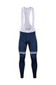 BONAVELO Cycling long bib trousers - TREK 2020 WINTER - blue