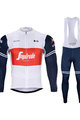 BONAVELO Cycling winter set - TREK 2020 WINTER - blue/white/red