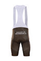 BONAVELO Cycling bib shorts - AG2R 2020 - brown