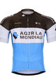 BONAVELO Cycling short sleeve jersey - AG2R 2020 - white/blue/brown