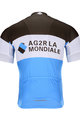 BONAVELO Cycling short sleeve jersey - AG2R 2020 - white/blue/brown