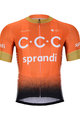 BONAVELO Cycling short sleeve jersey - CCC 2020 - orange