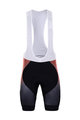 BONAVELO Cycling bib shorts - COFIDIS 2020 - red/black