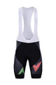 BONAVELO Cycling bib shorts - ISRAEL 2020 - black