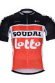 BONAVELO Cycling short sleeve jersey - LOTTO SOUDAL 2020 - black/red