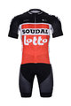 BONAVELO Cycling short sleeve jersey and shorts - LOTTO SOUDAL 2020 - white/red/black
