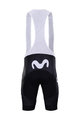 BONAVELO Cycling bib shorts - MOVISTAR 2020 - black