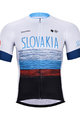 BONAVELO Cycling short sleeve jersey and shorts - SLOVAKIA - white/red/black/blue