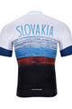 BONAVELO Cycling short sleeve jersey and shorts - SLOVAKIA - white/red/black/blue