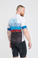 BONAVELO Cycling short sleeve jersey - SLOVAKIA - white/red/blue/black