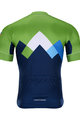 BONAVELO Cycling short sleeve jersey and shorts - SLOVENIA - blue/green