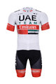 BONAVELO Cycling short sleeve jersey and shorts - UAE 2020 - white/black