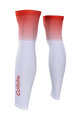 BONAVELO Cycling leg warmers - COFIDIS 2020 - red/white