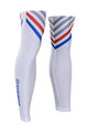 BONAVELO Cycling leg warmers - GROUPAMA FDJ 2020 - white