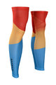 BONAVELO Cycling leg warmers - BAHRAIN MCLAREN 2020 - red/yellow