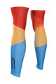 BONAVELO Cycling leg warmers - BAHRAIN MCLAREN 2020 - red/yellow