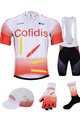 BONAVELO Cycling mega sets - COFIDIS 2020 - white/red